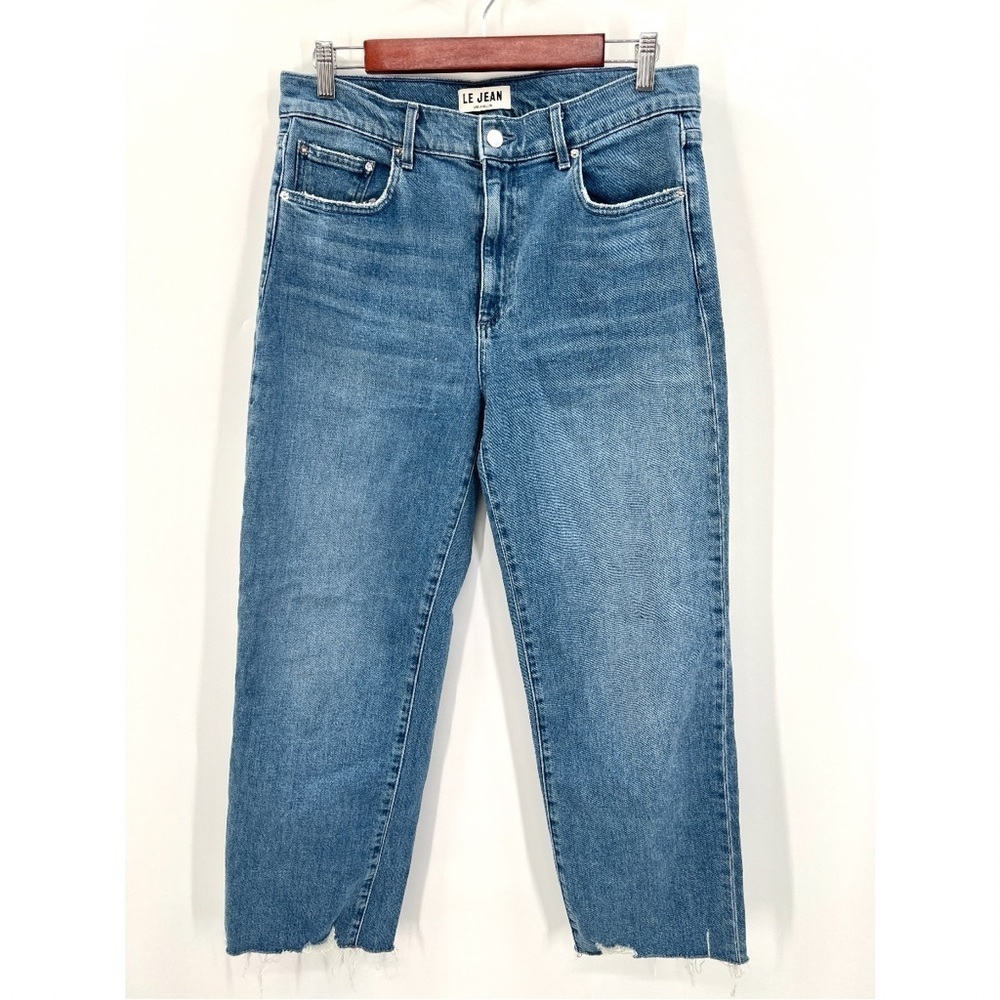 LE JEAN Woman's Blue Wide Leg Jeans Size 30